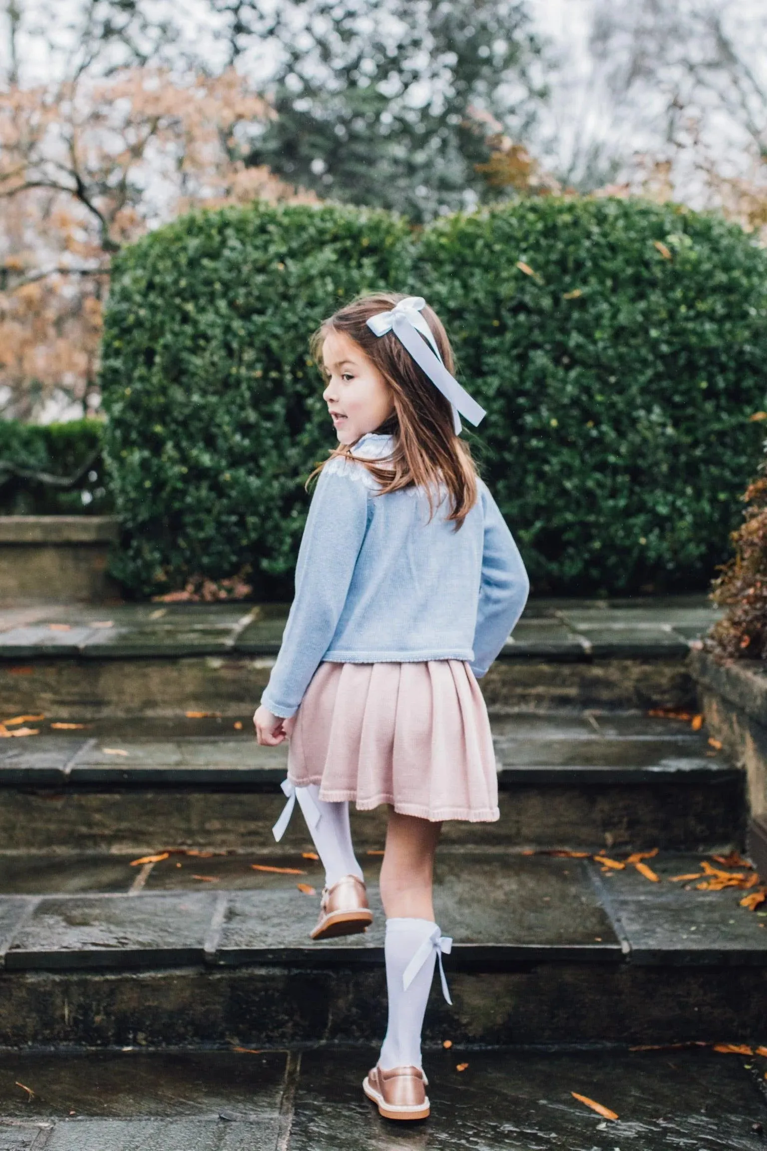 Pink Knit Skirt