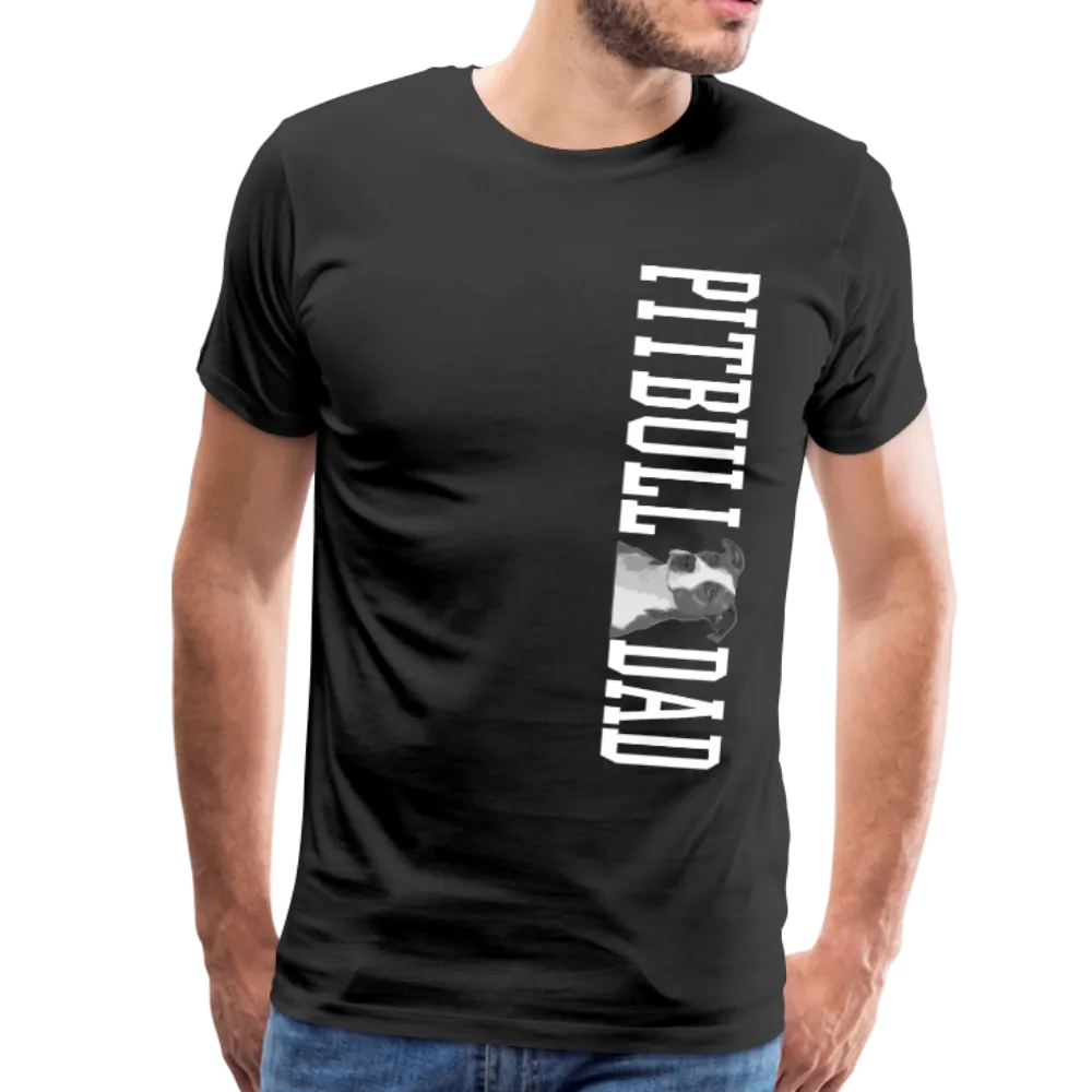 Pitbull Dad Men's Premium T-Shirt (CK1513)