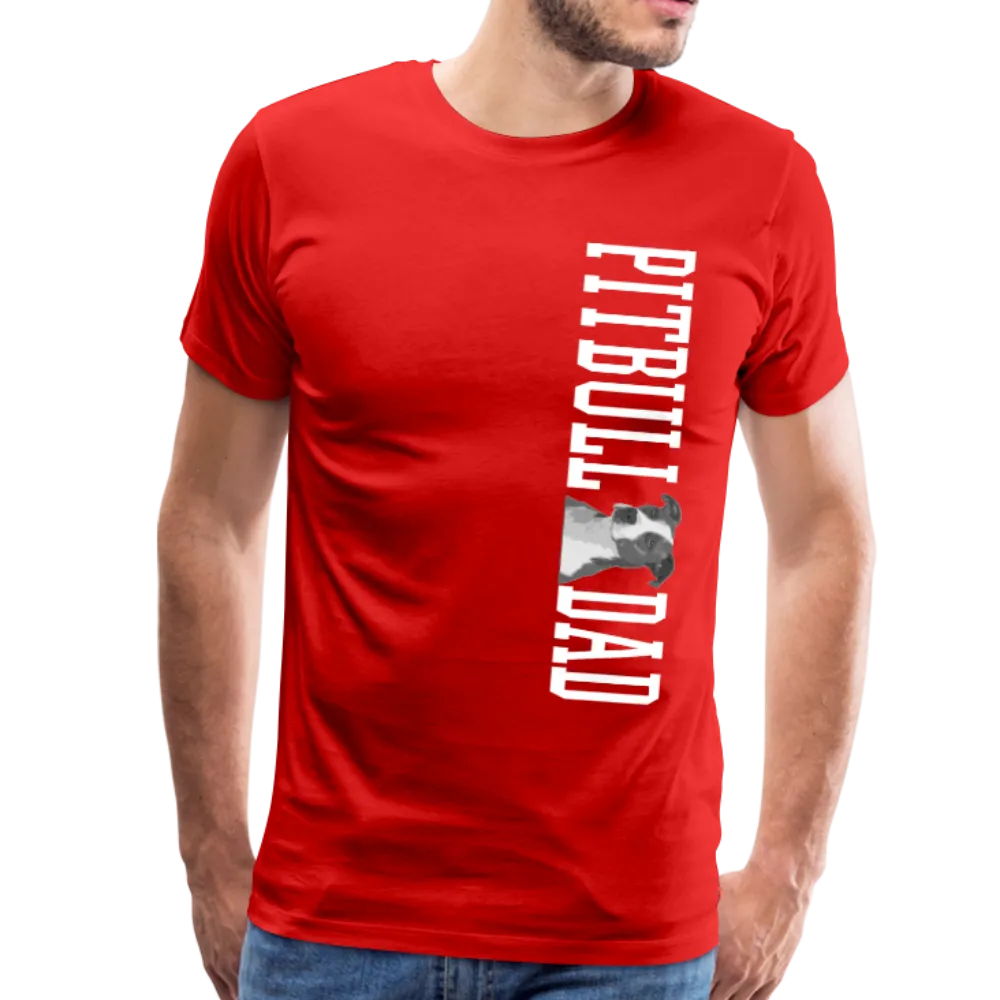 Pitbull Dad Men's Premium T-Shirt (CK1513)