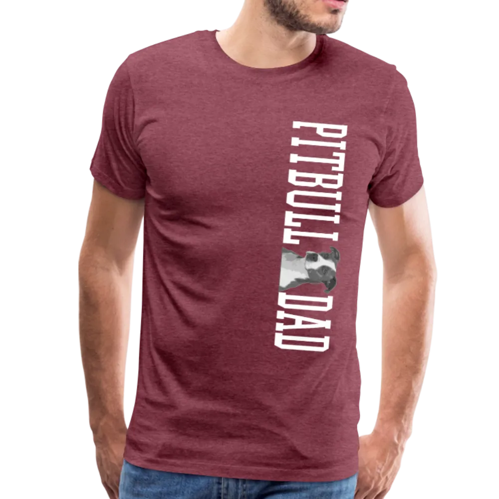 Pitbull Dad Men's Premium T-Shirt (CK1513)
