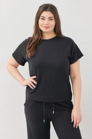 PLUS Textured Knit Set