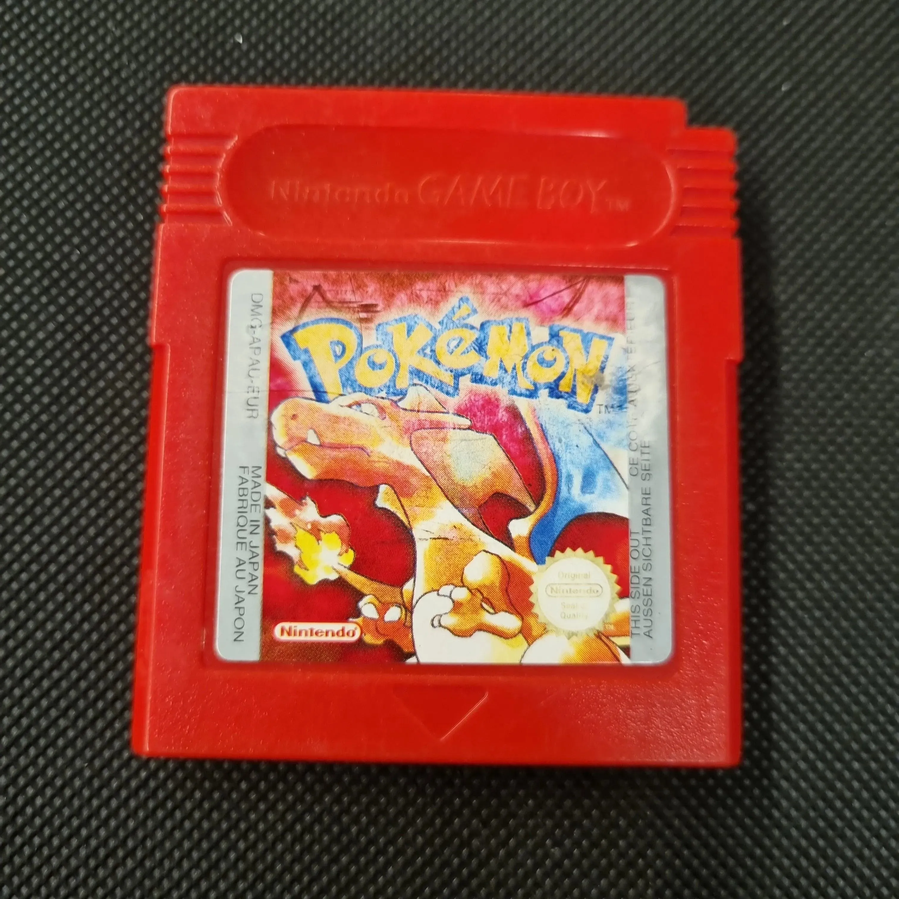 Pokémon Red (Solbleget label)