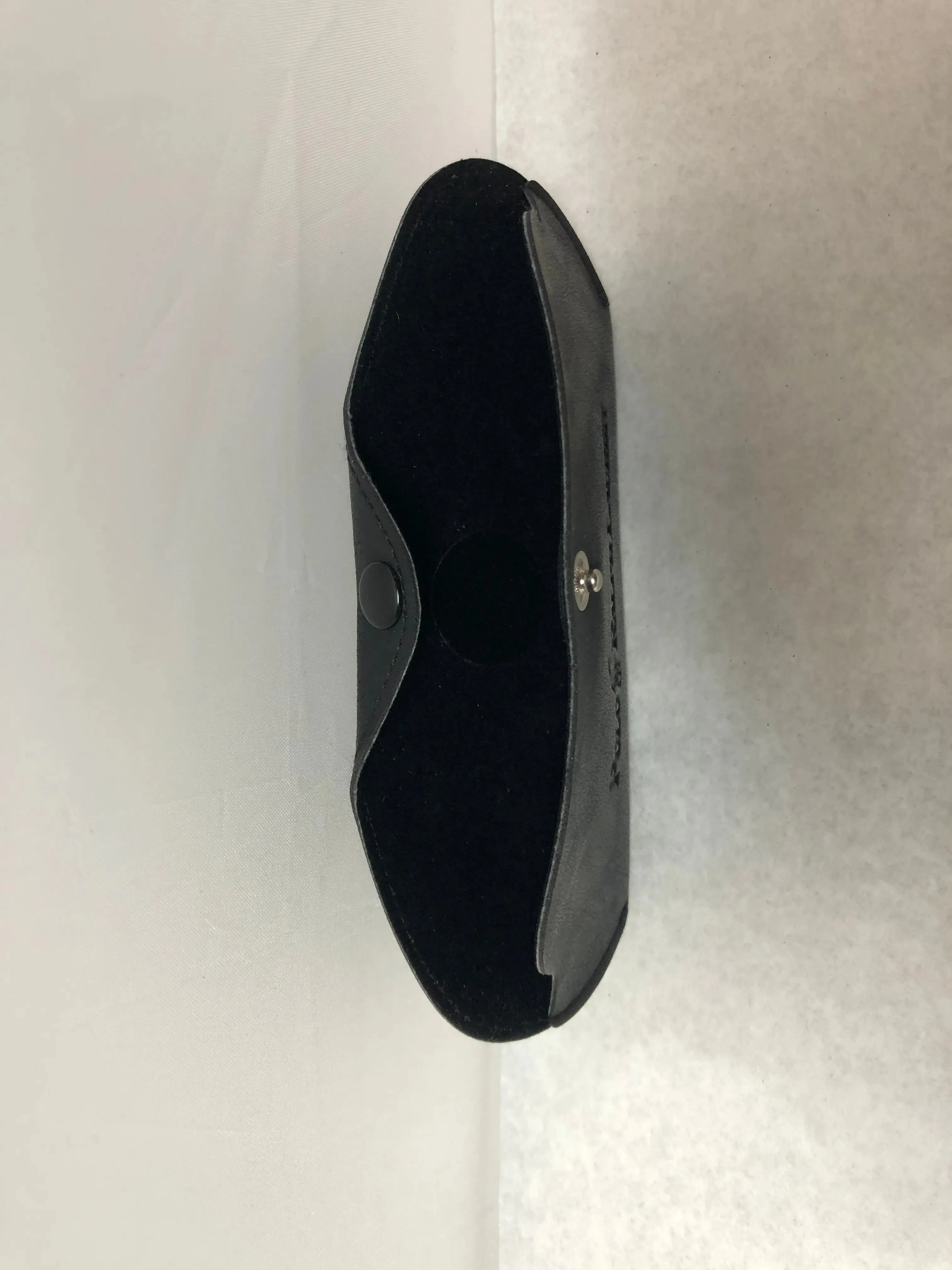 Polo Ralph Lauren Black Optical Eyeglass Button Front Semi-Hard Case Storage | KMOPT-120