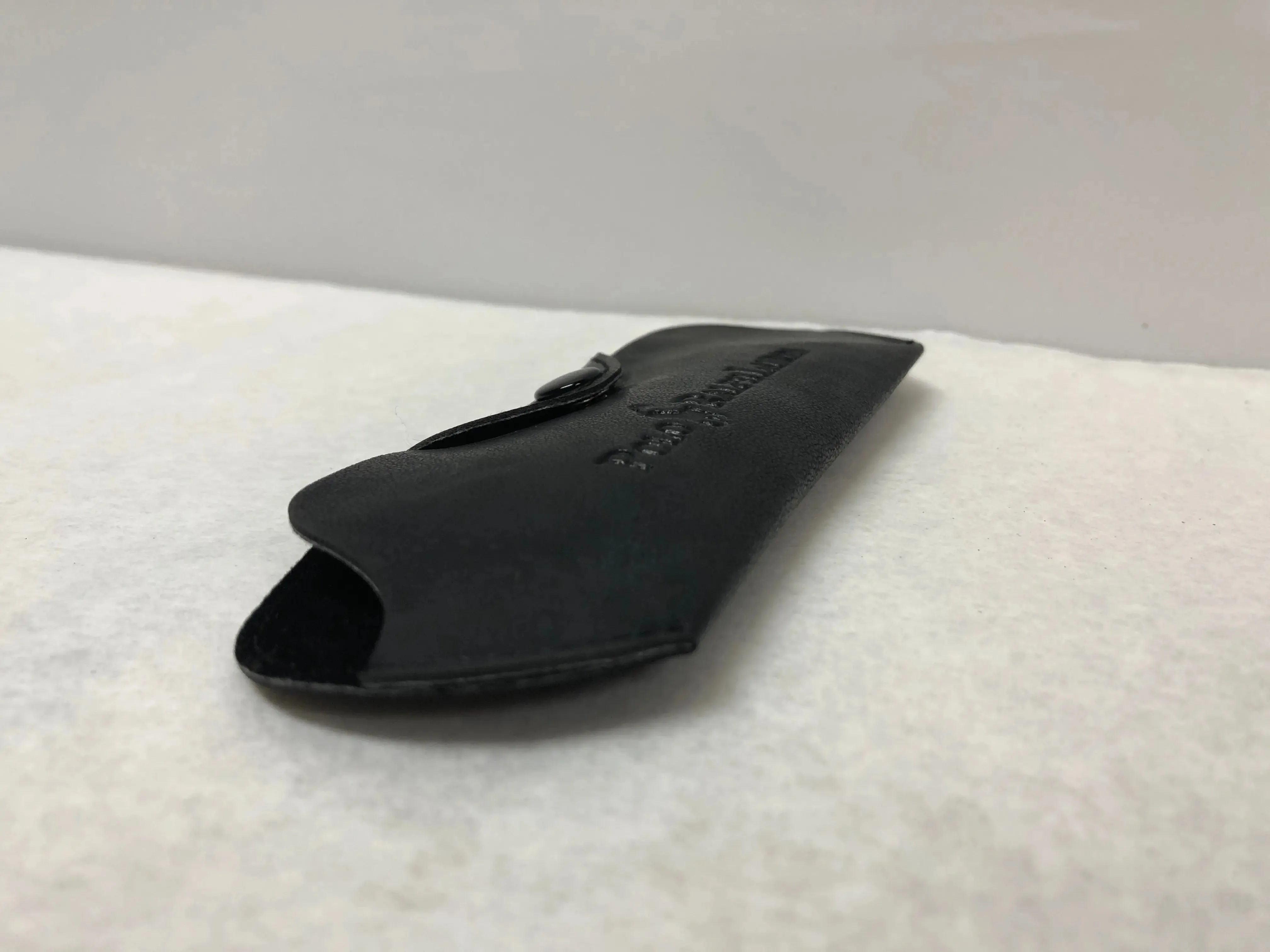 Polo Ralph Lauren Black Optical Eyeglass Button Front Semi-Hard Case Storage | KMOPT-120