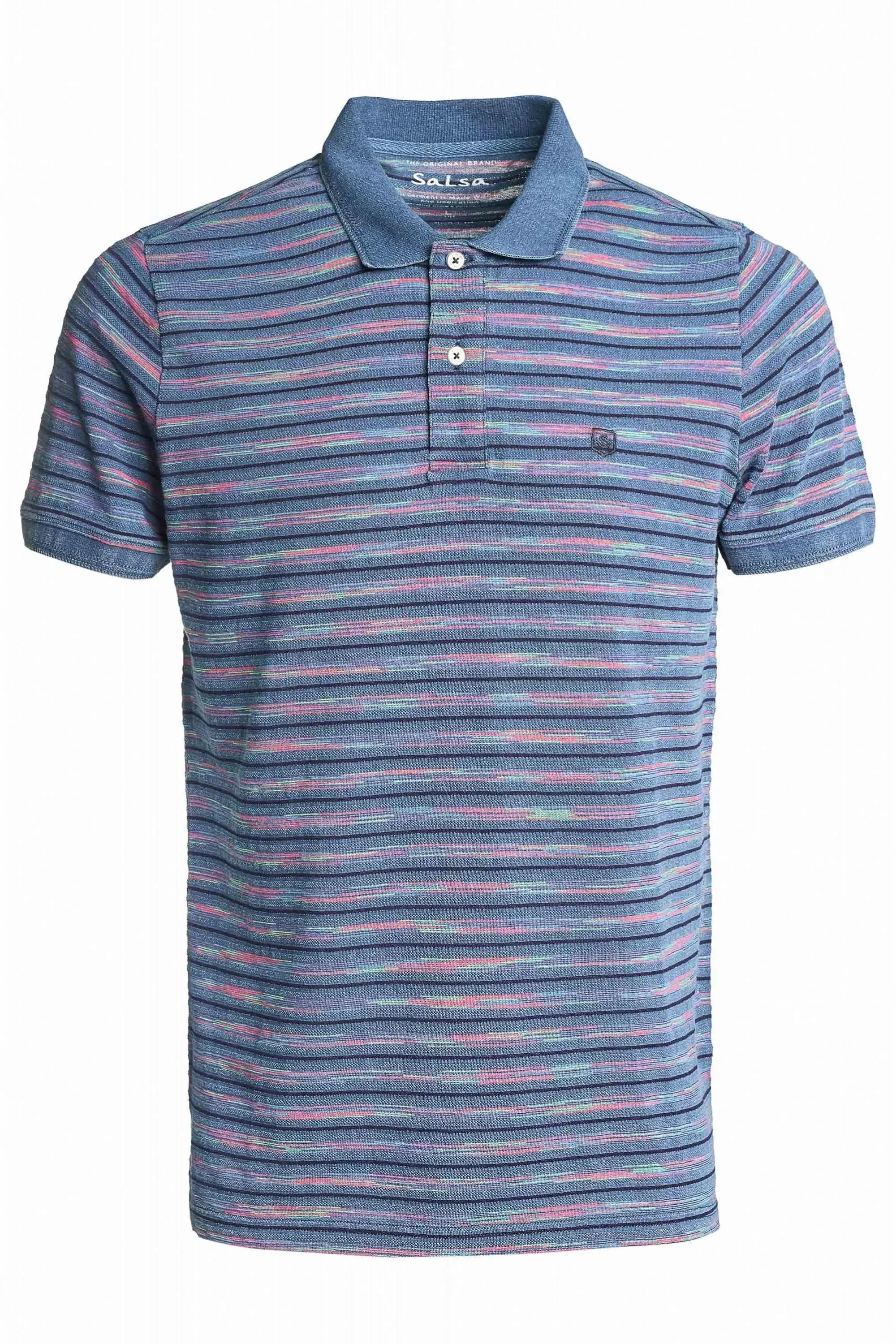 Polo Regular Fit con Textura