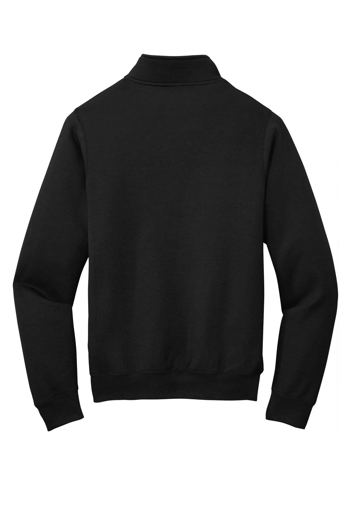 Port & Company  Core Fleece 1/4-Zip Pullover Sweatshirt PC78Q Jet Black