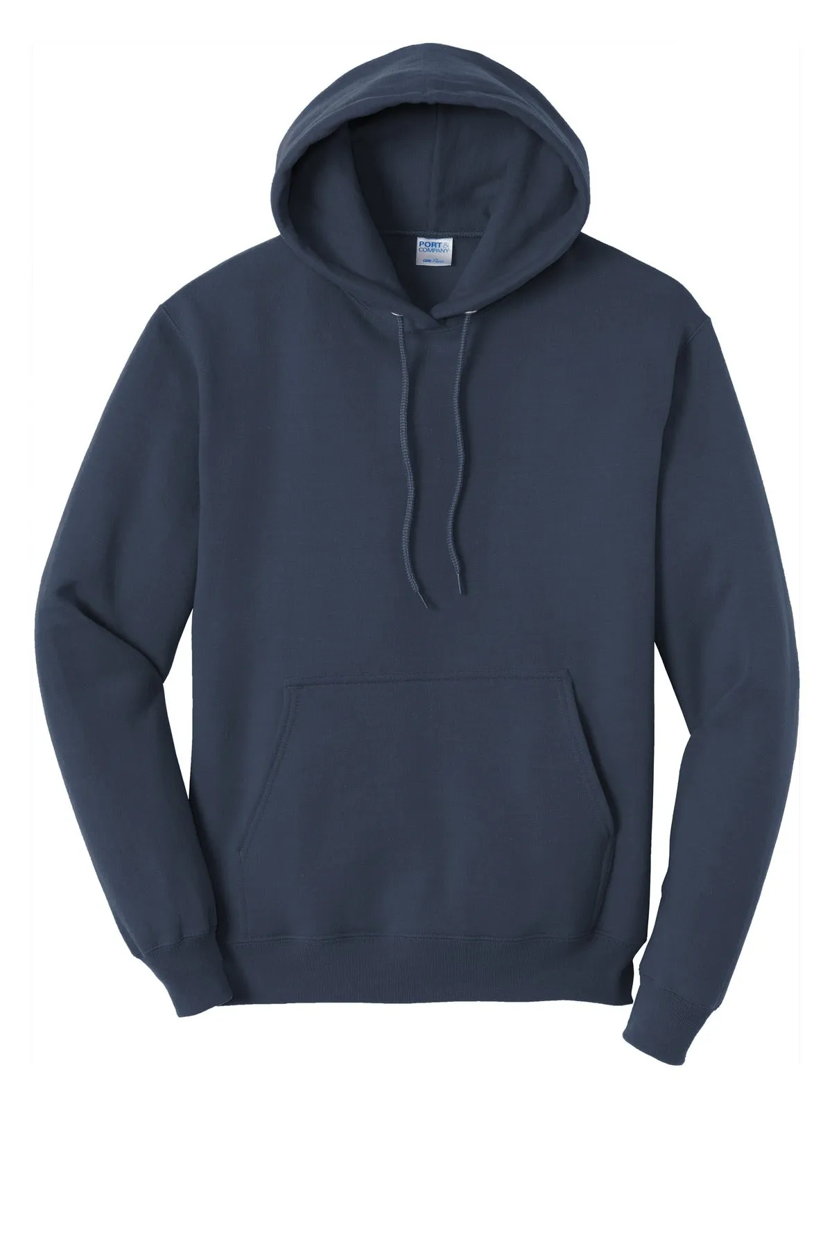 Port & Company Core Fleece Pullover Hooded Sweatshirt. PC78H Navy