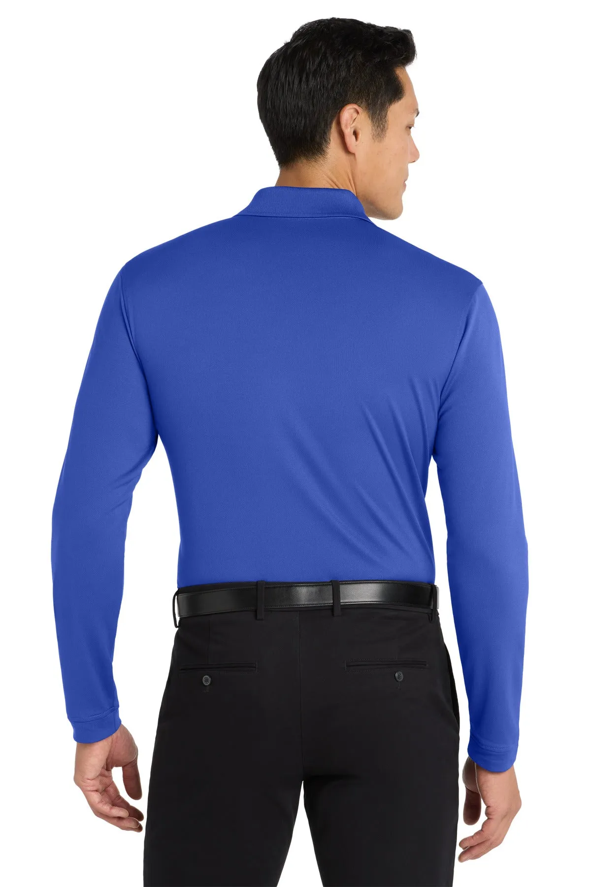 Port Authority  Dry Zone  UV Micro-Mesh Long Sleeve Polo K110LS True Royal