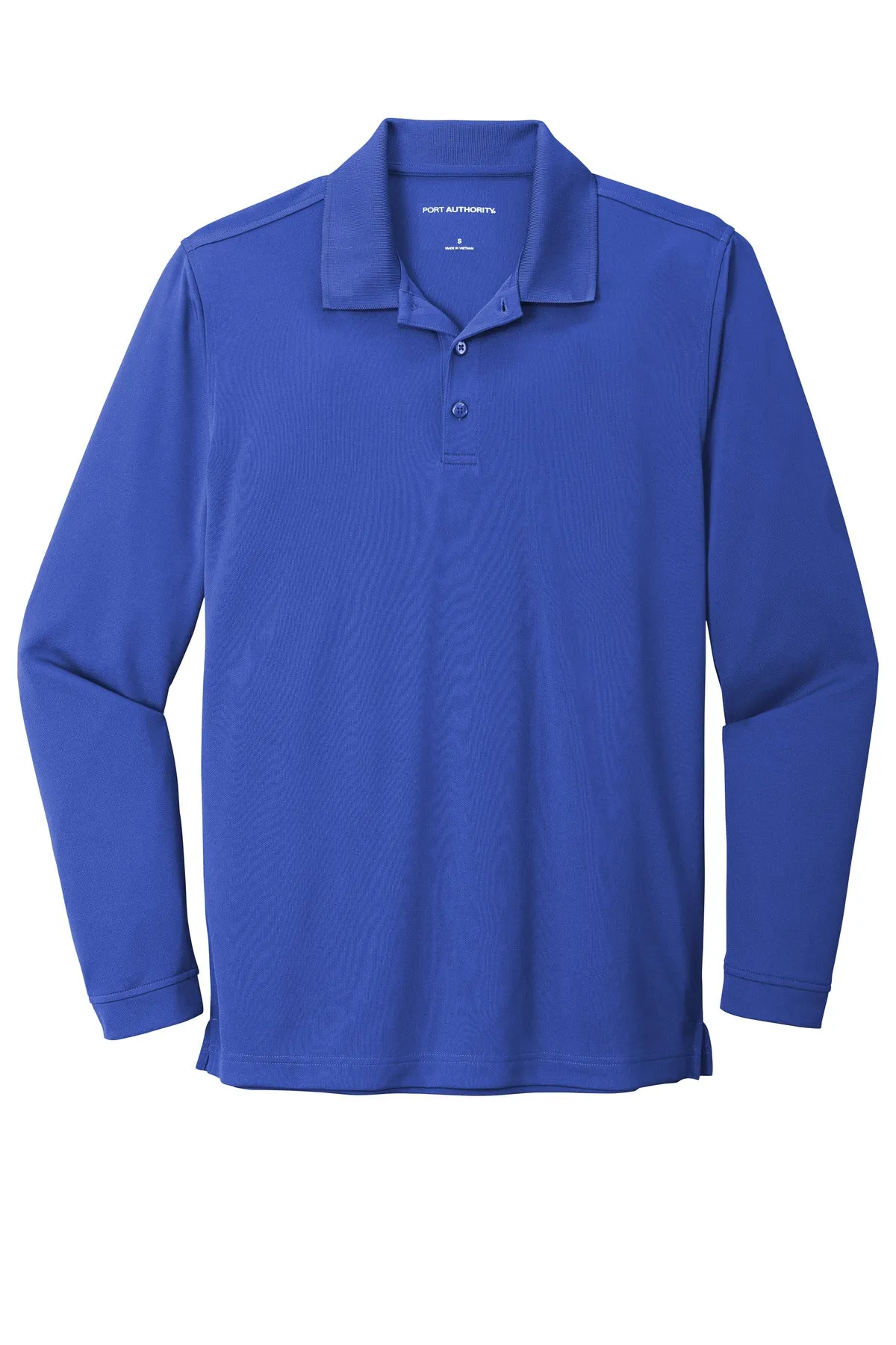 Port Authority  Dry Zone  UV Micro-Mesh Long Sleeve Polo K110LS True Royal