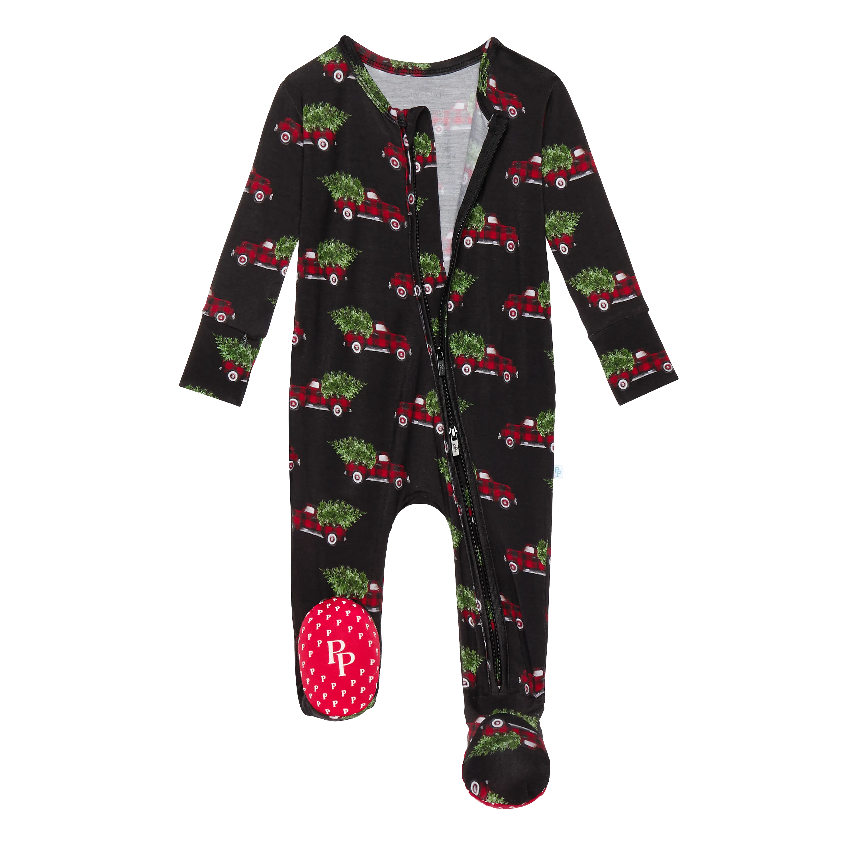 Posh Peanut Levi Zippered Footie