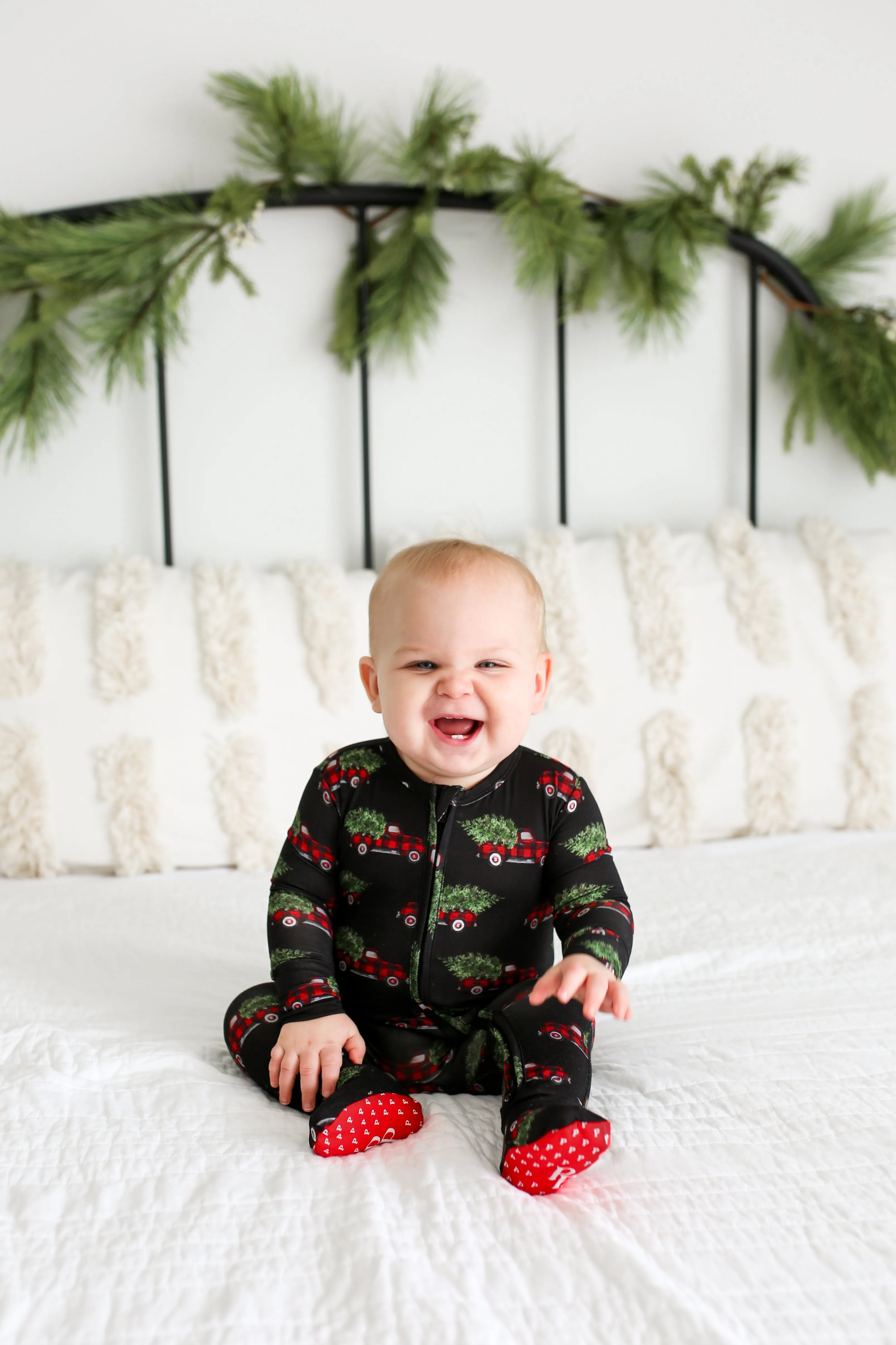 Posh Peanut Levi Zippered Footie