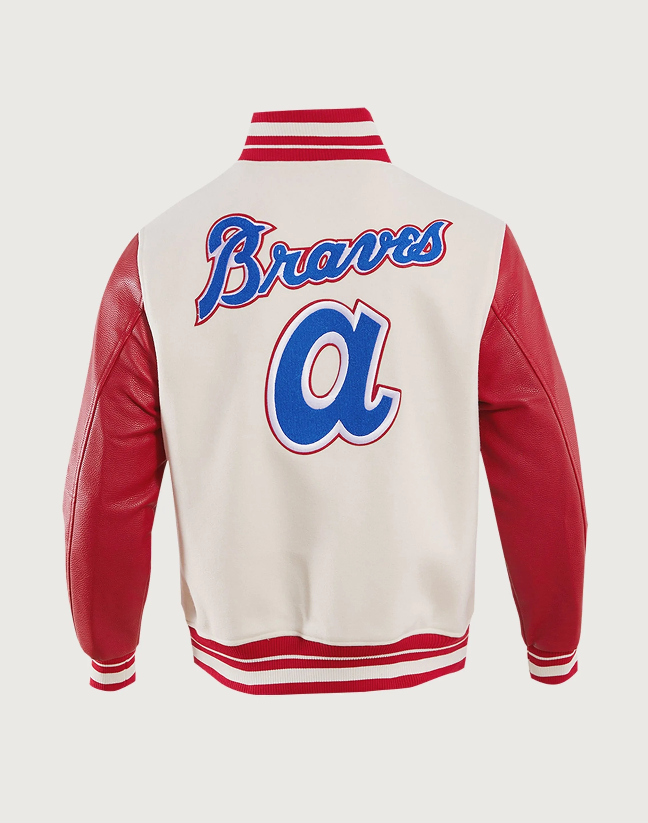 Pro Standard Atlanta Braves Retro Classic Wool Varsity Jacket