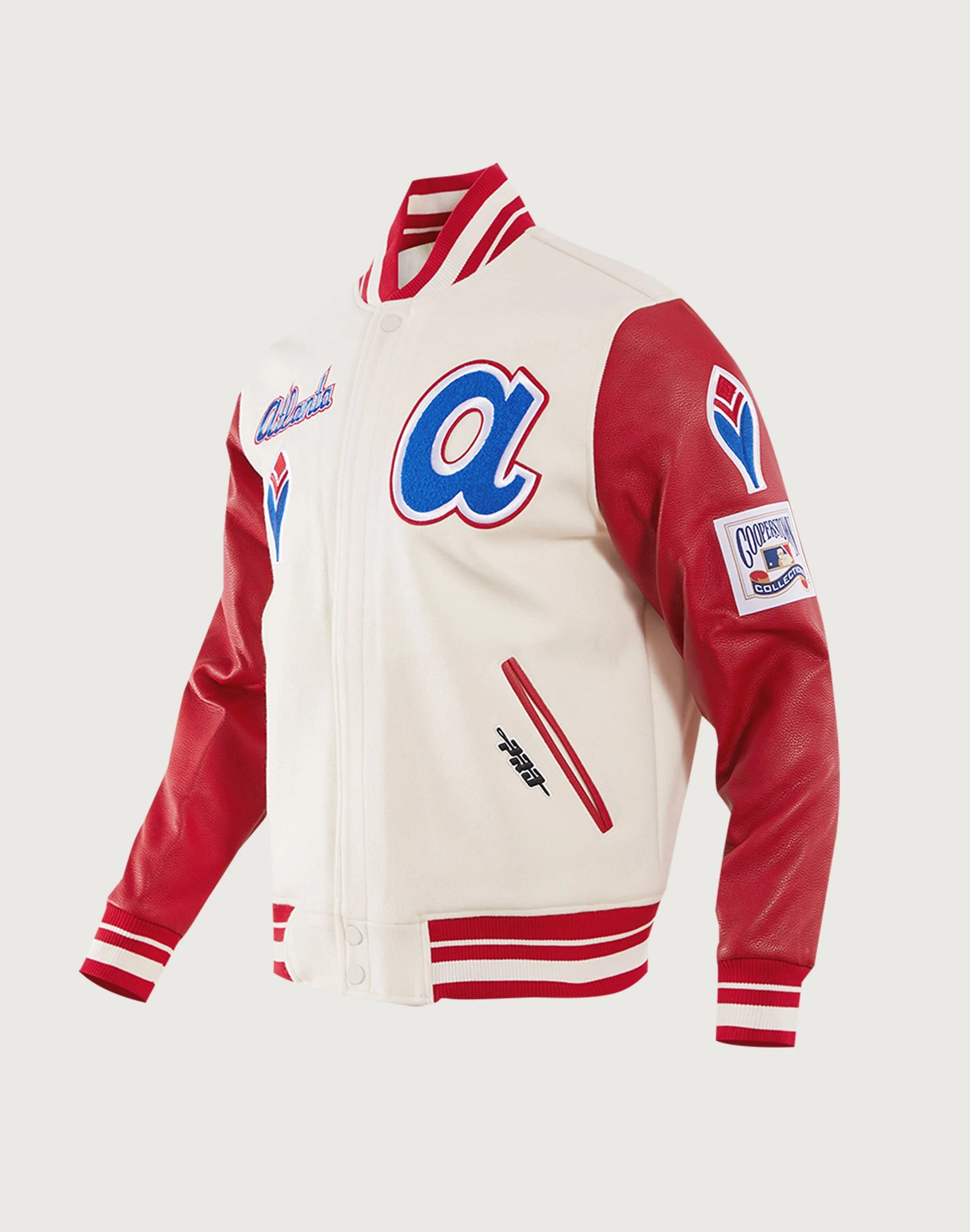 Pro Standard Atlanta Braves Retro Classic Wool Varsity Jacket