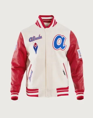 Pro Standard Atlanta Braves Retro Classic Wool Varsity Jacket