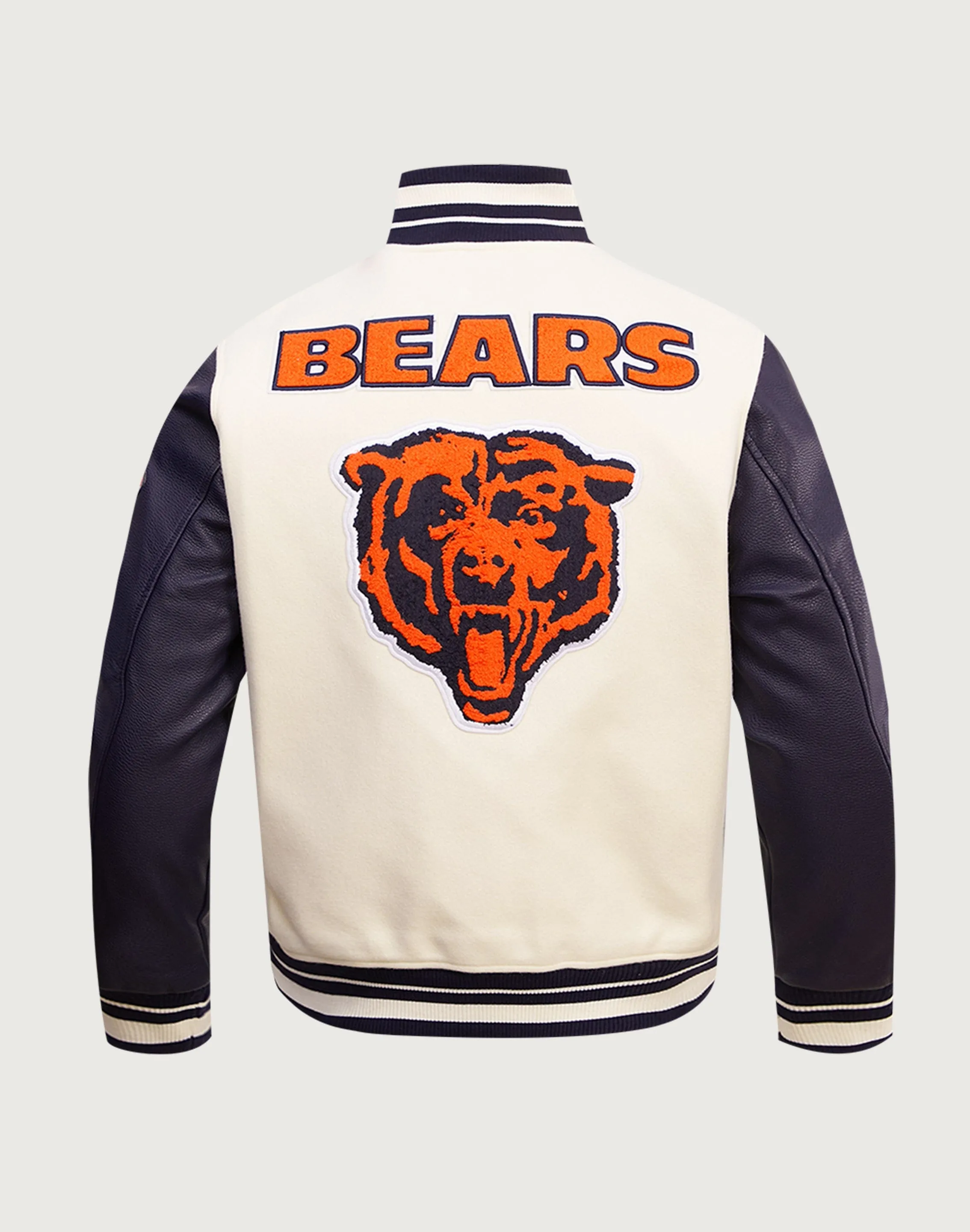 Pro Standard Chicago Bears Retro Classic Rib Wool Varsity Jacket