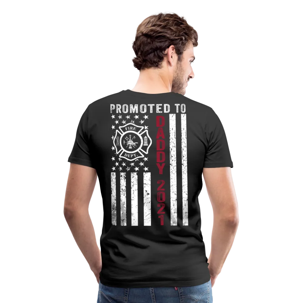 Promoted to Daddy 2021 Men's Premium T-Shirt