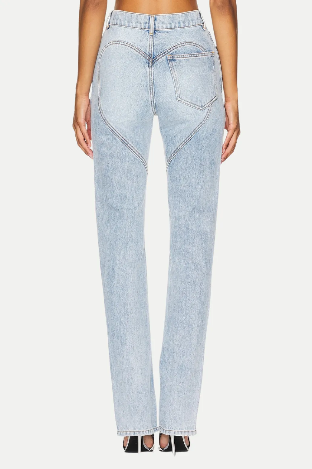 Quinta Floral Zip-Hem Skinny Jeans