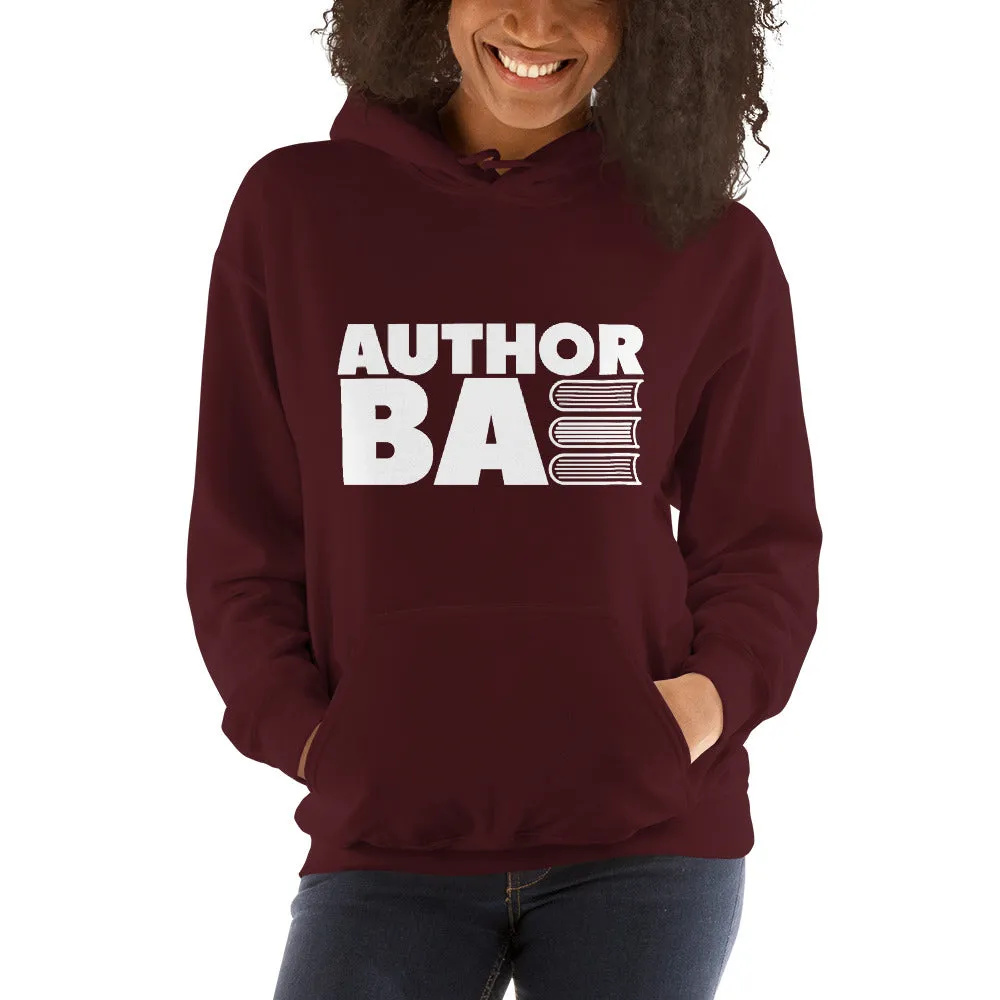 "Author Bae" Maroon Hoodie