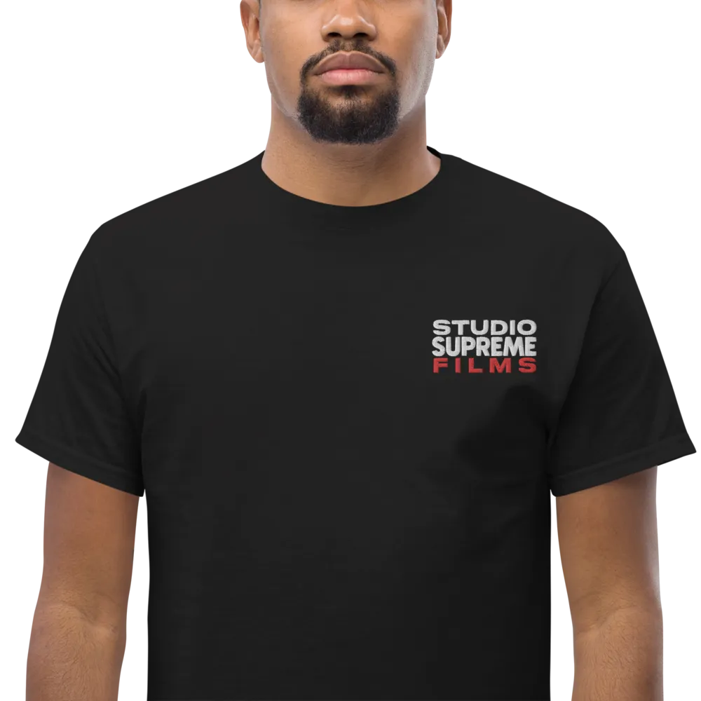 "Studio Supreme Films" Embroidered Unisex Classic Tee