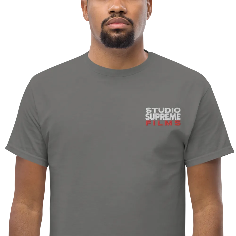 "Studio Supreme Films" Embroidered Unisex Classic Tee