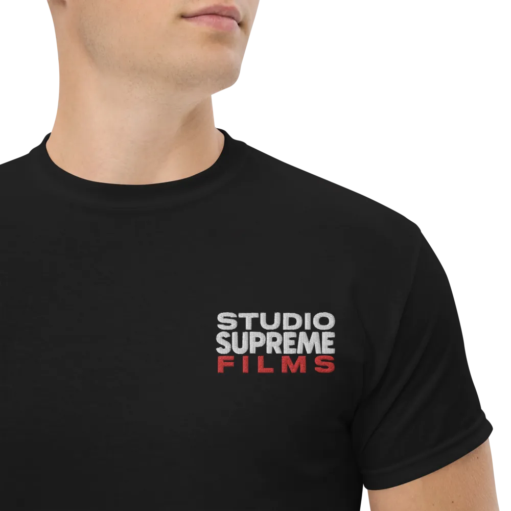 "Studio Supreme Films" Embroidered Unisex Classic Tee
