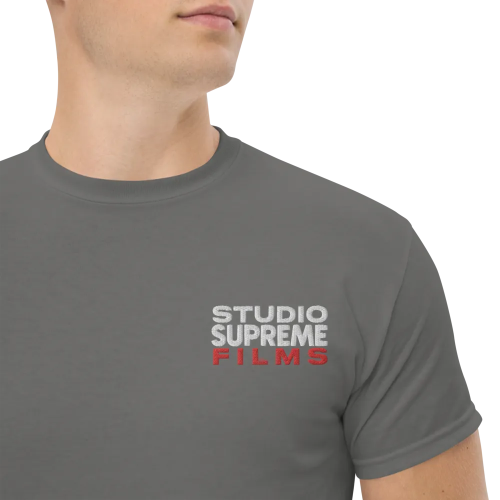 "Studio Supreme Films" Embroidered Unisex Classic Tee