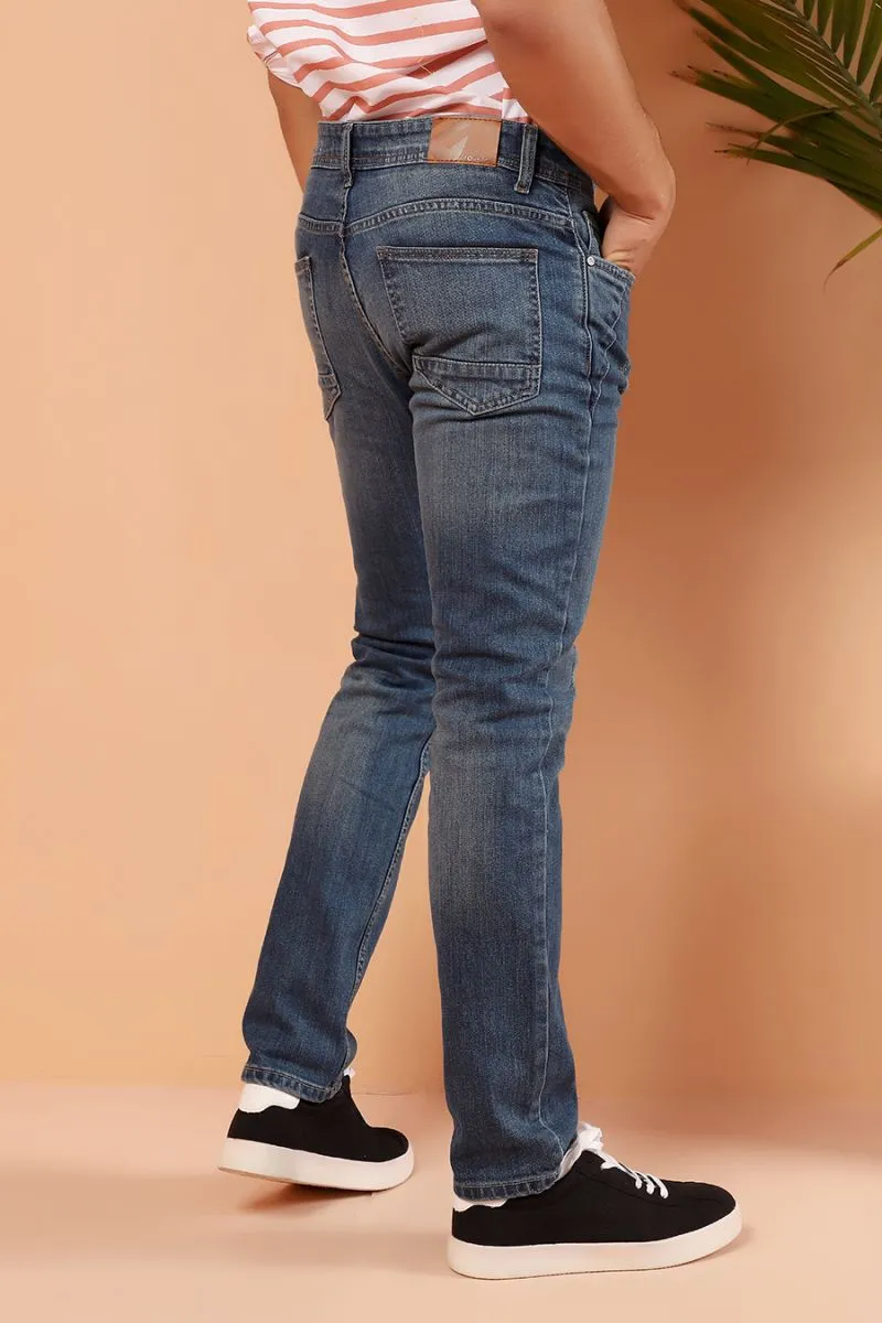 Ragged Blue Jeans