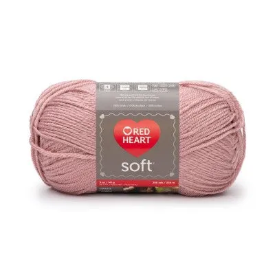 Red Heart Soft Yarn Rose Blush