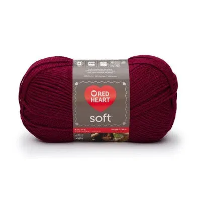 Red Heart Soft Yarn Wine