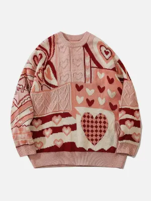 Rimiro - Love Weaving Knit Sweater