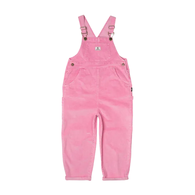 Rock Your Kid Pale Pink Cord Baby Overalls