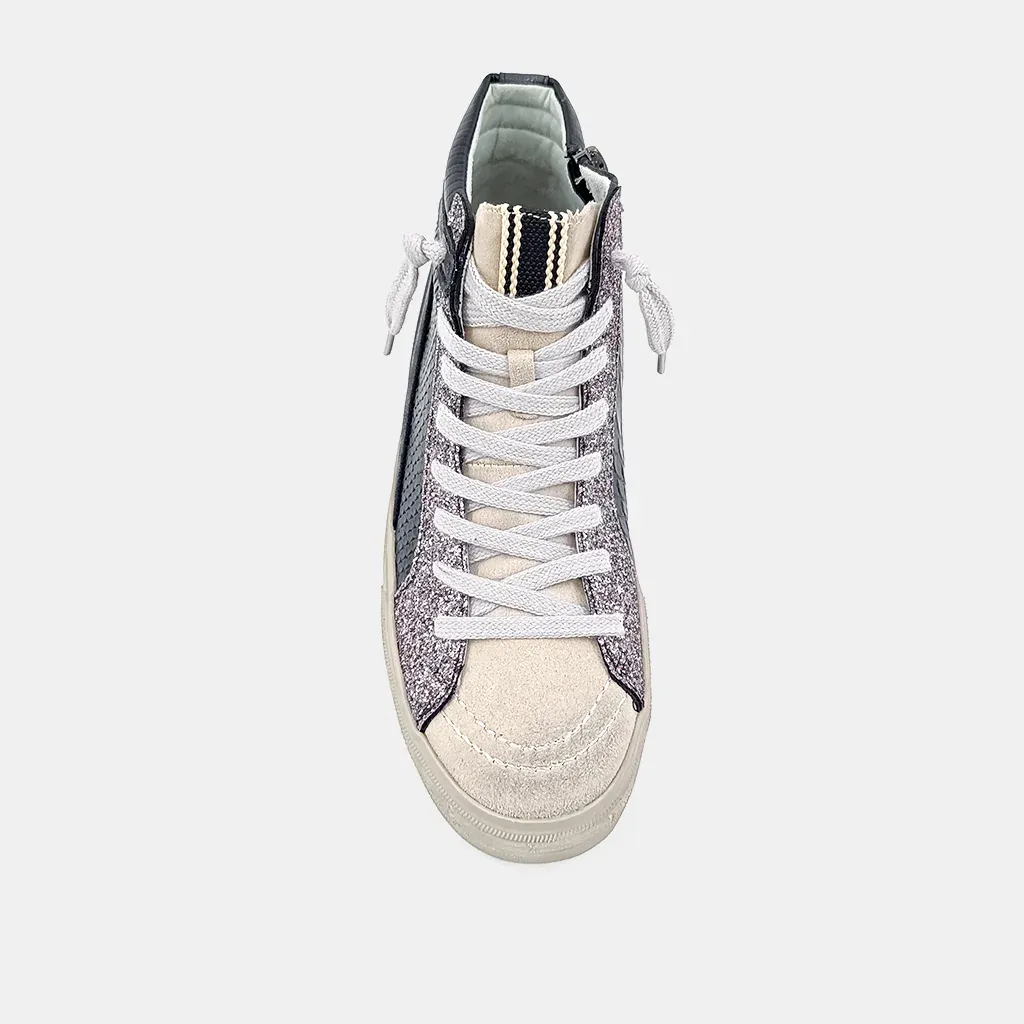 Rooney Black Snake Sneaker