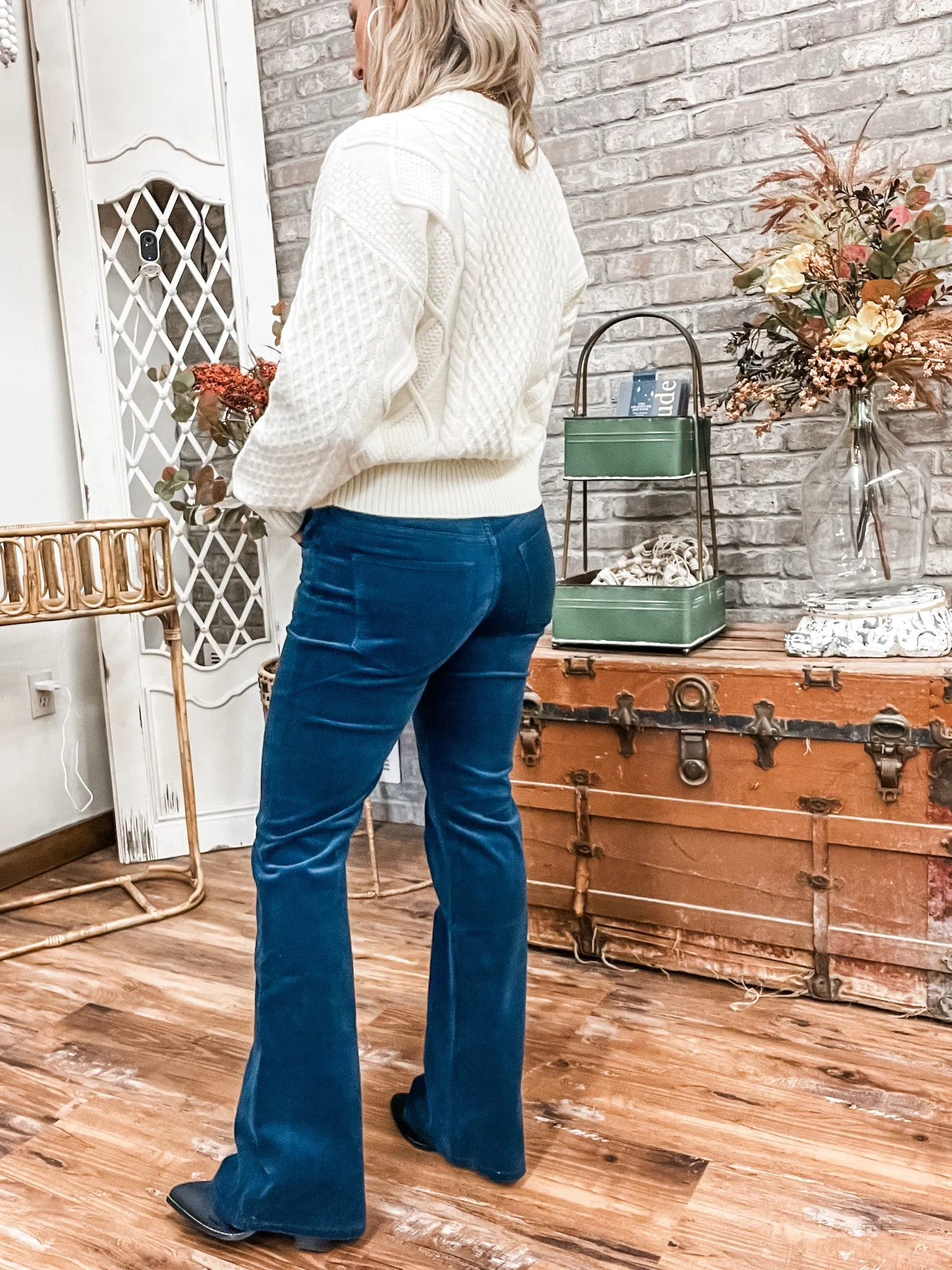 Rosa Flare Jean
