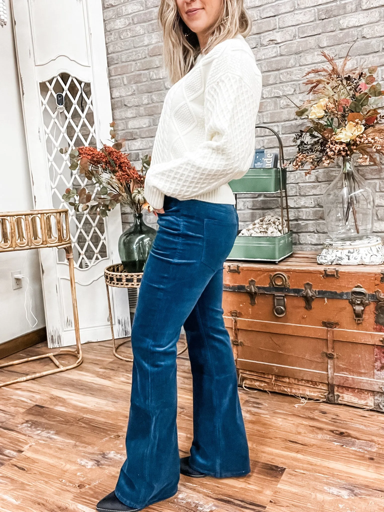 Rosa Flare Jean