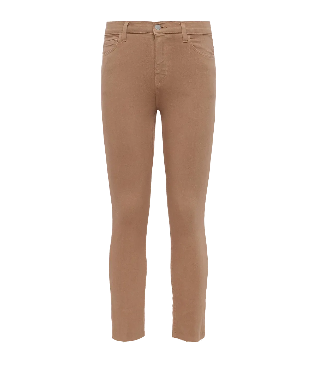 Sada High Rise Crop Slim Jean in Sepia