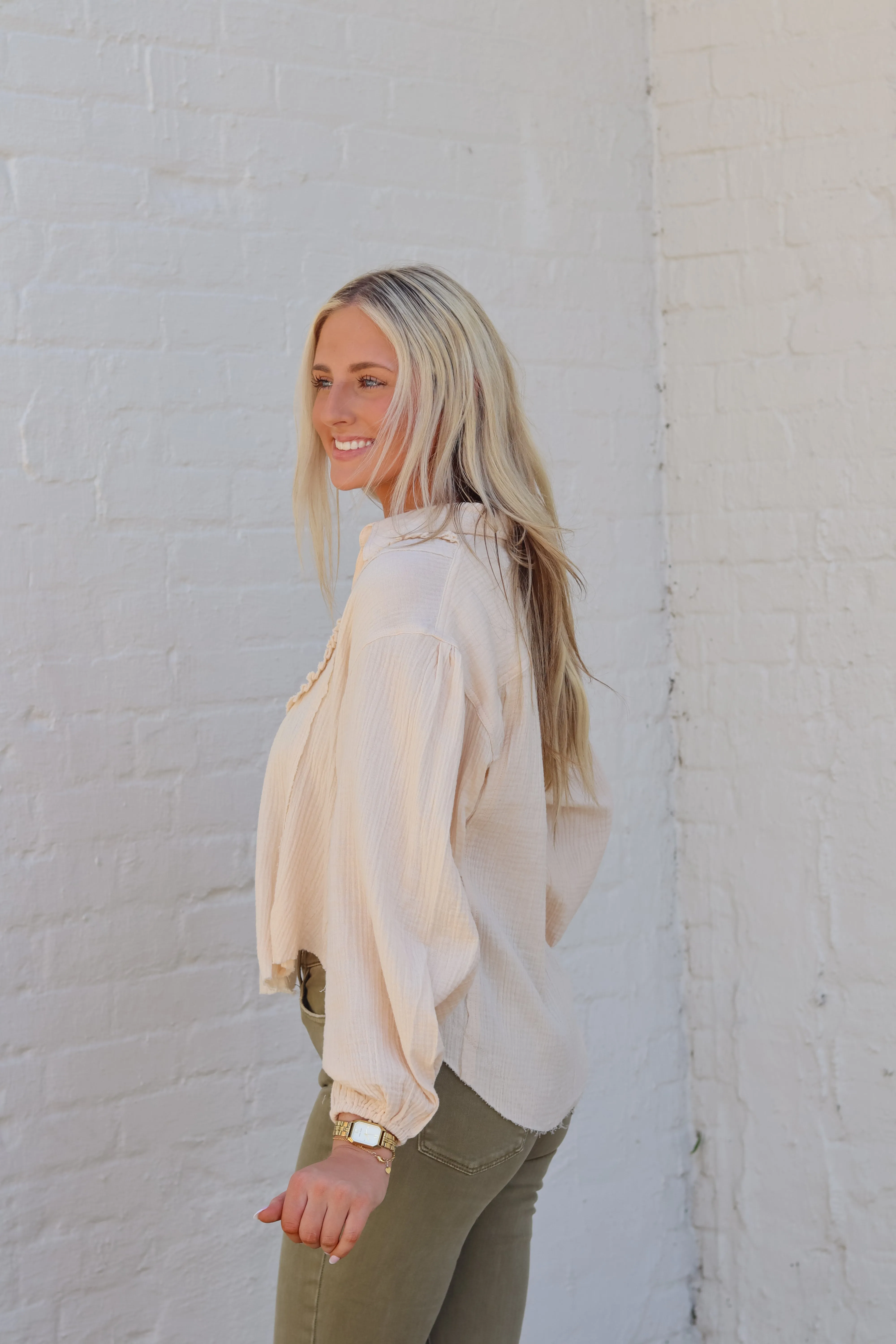 Sadie Gauze Blouse