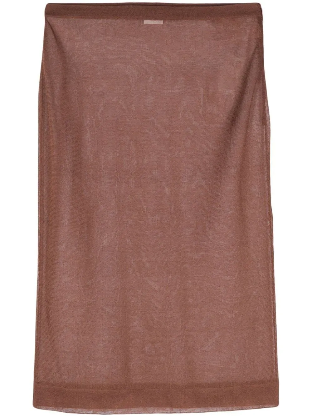 SAINT LAURENT Sophisticated Knit Pencil Midi Skirt for Women