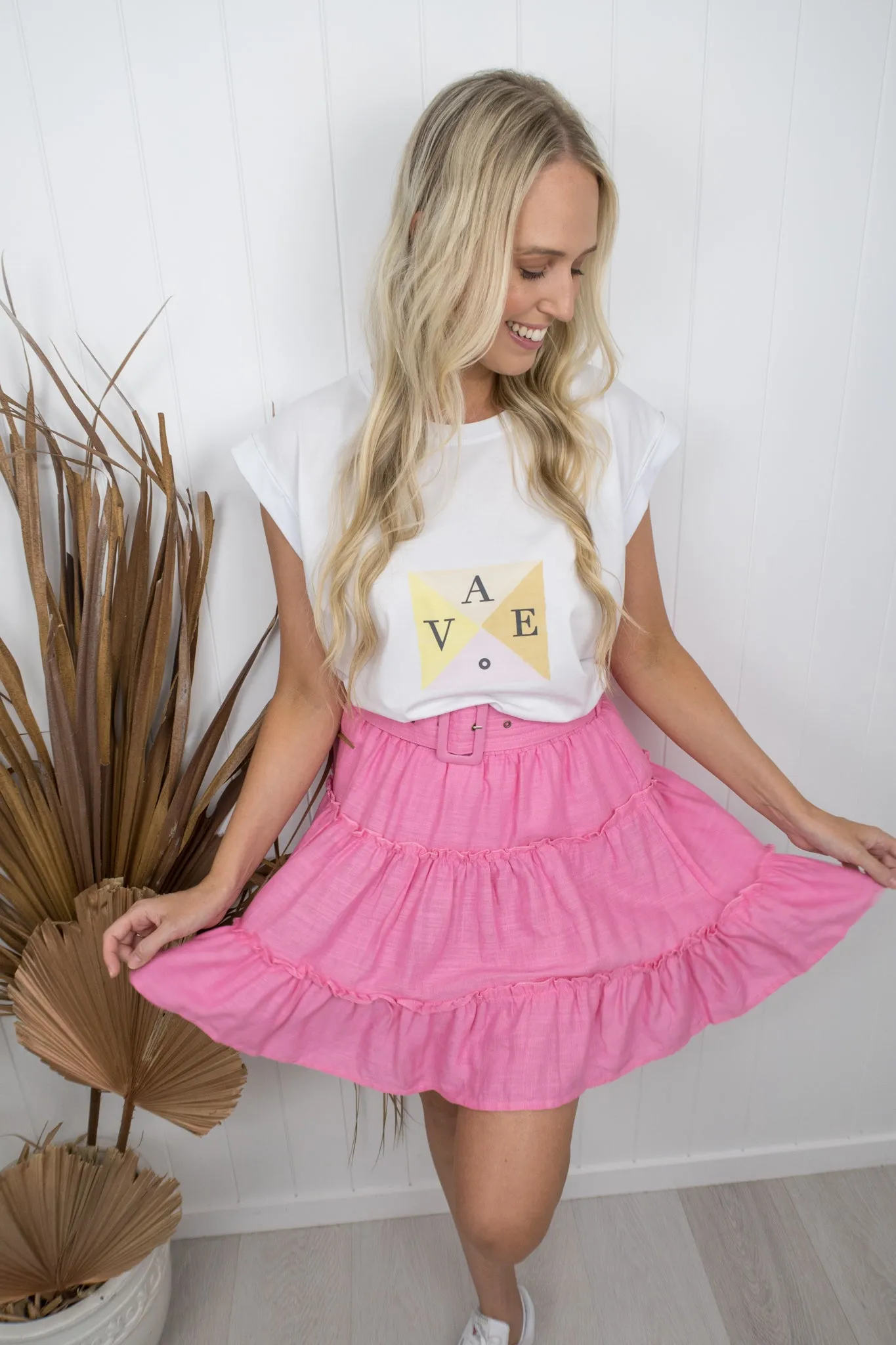 Sammy Skirt- Fuchsia pink