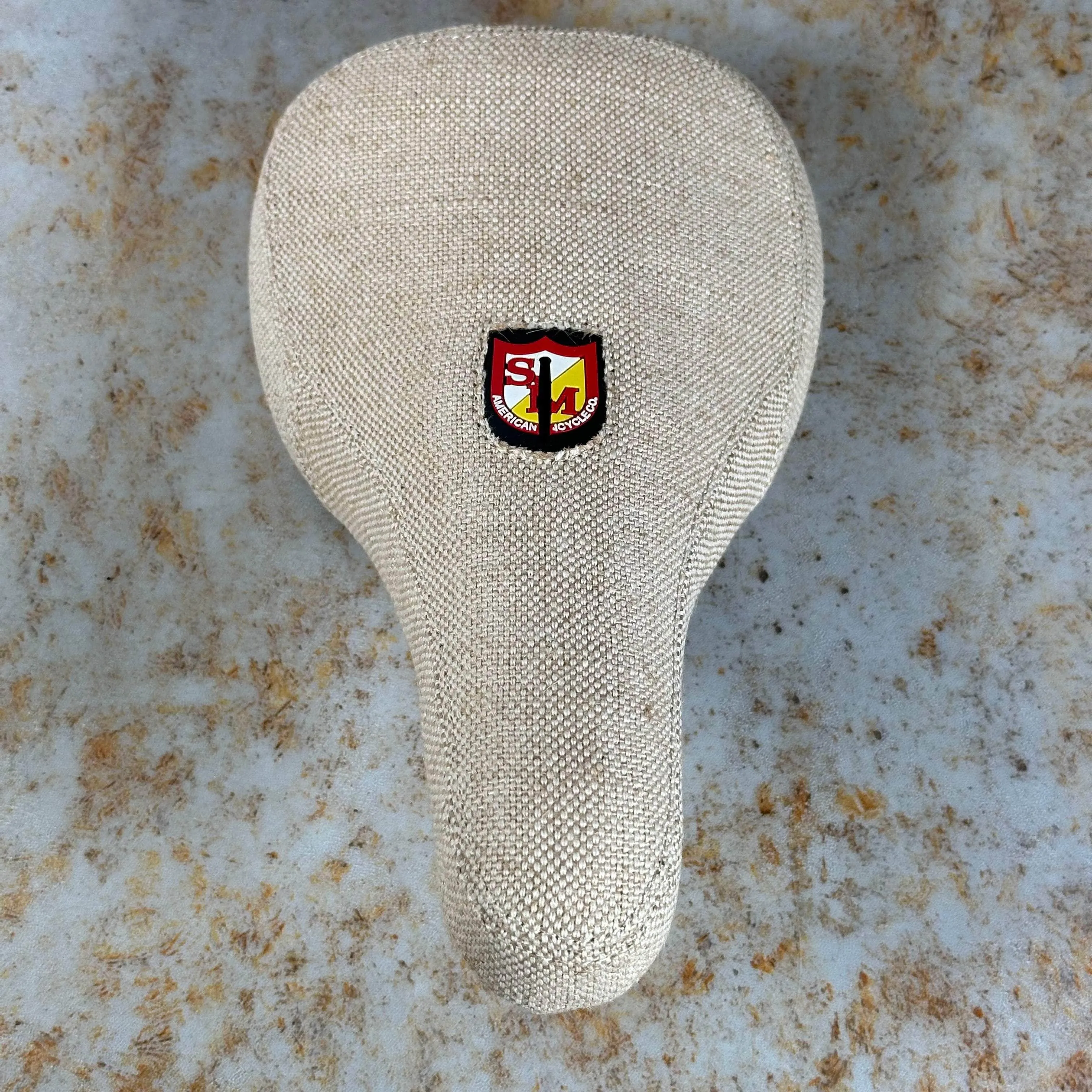 S&M Bikes Slim Kevlar Pivotal Seat Natural White Hemp