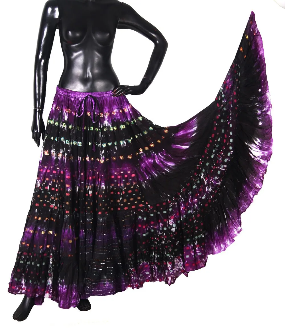 Senoritas skirt Purple Black WLS