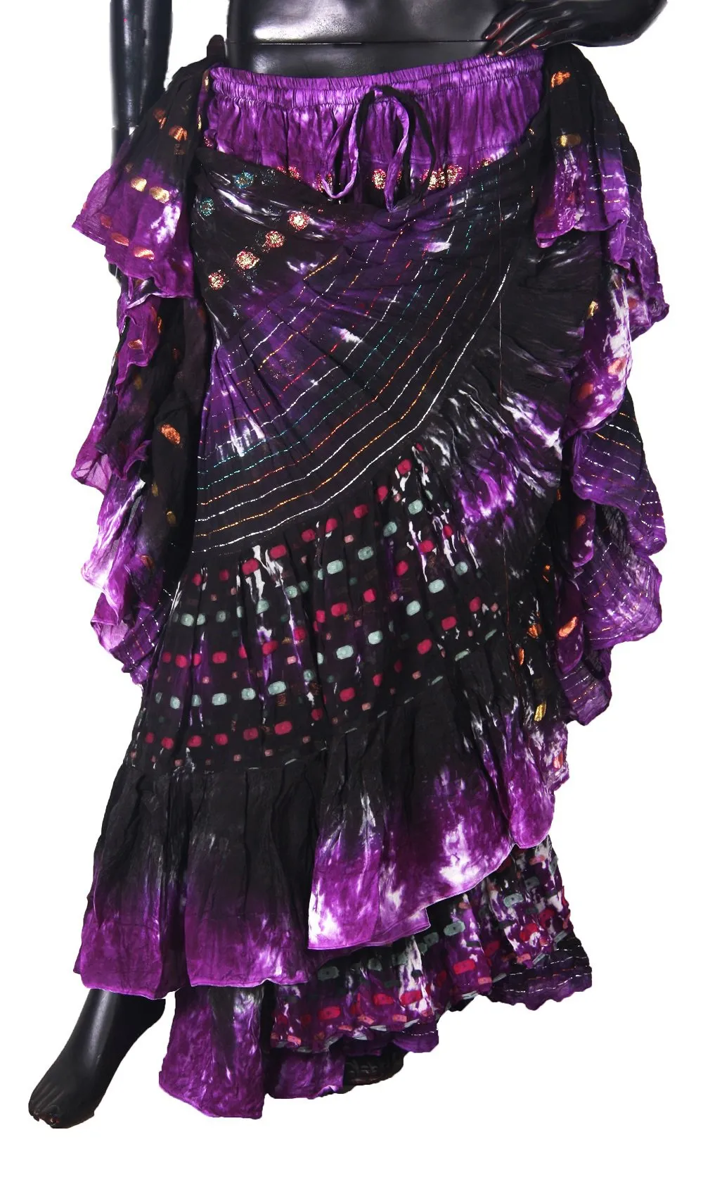 Senoritas skirt Purple Black WLS