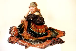 Senoritas skirt with padma Border WLS