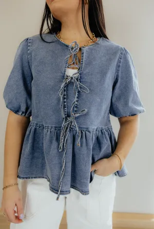 Serene Knot Top