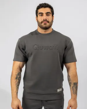 Shield Men Half Sleeve Pullover - Dark Grey