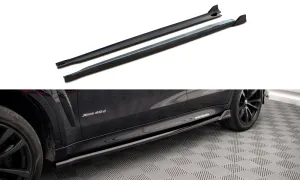 Side Skirts Diffusers V.2 BMW X6 M-Pack F16