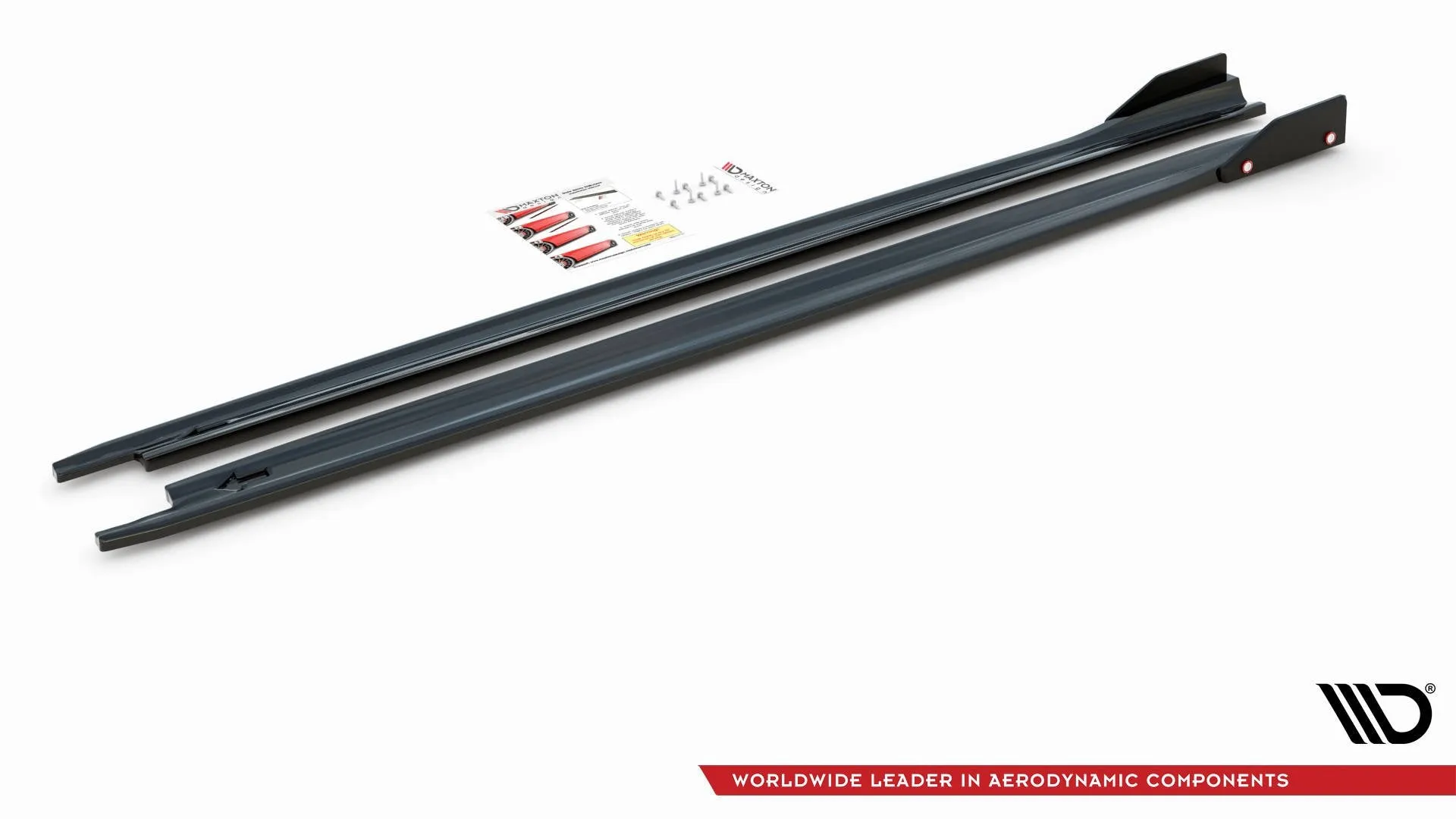 Side Skirts Diffusers V.2   Flaps Skoda Octavia RS Mk4