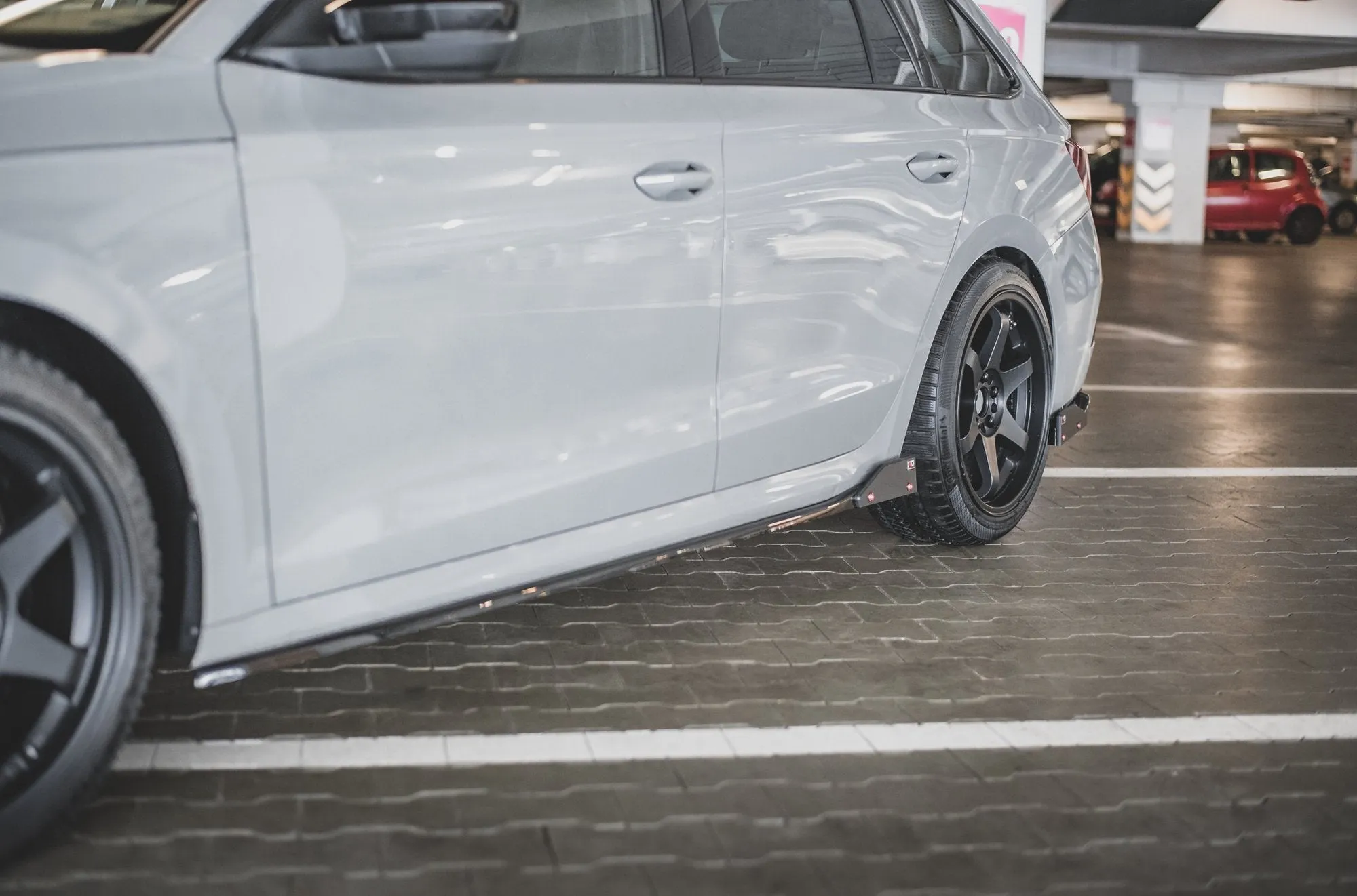Side Skirts Diffusers V.2   Flaps Skoda Octavia RS Mk4