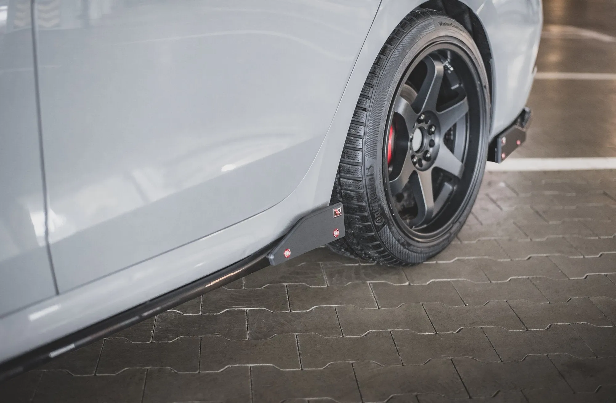 Side Skirts Diffusers V.2   Flaps Skoda Octavia RS Mk4