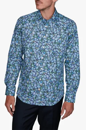 Simon Carter | Water Colour Garden Print Casual Shirt