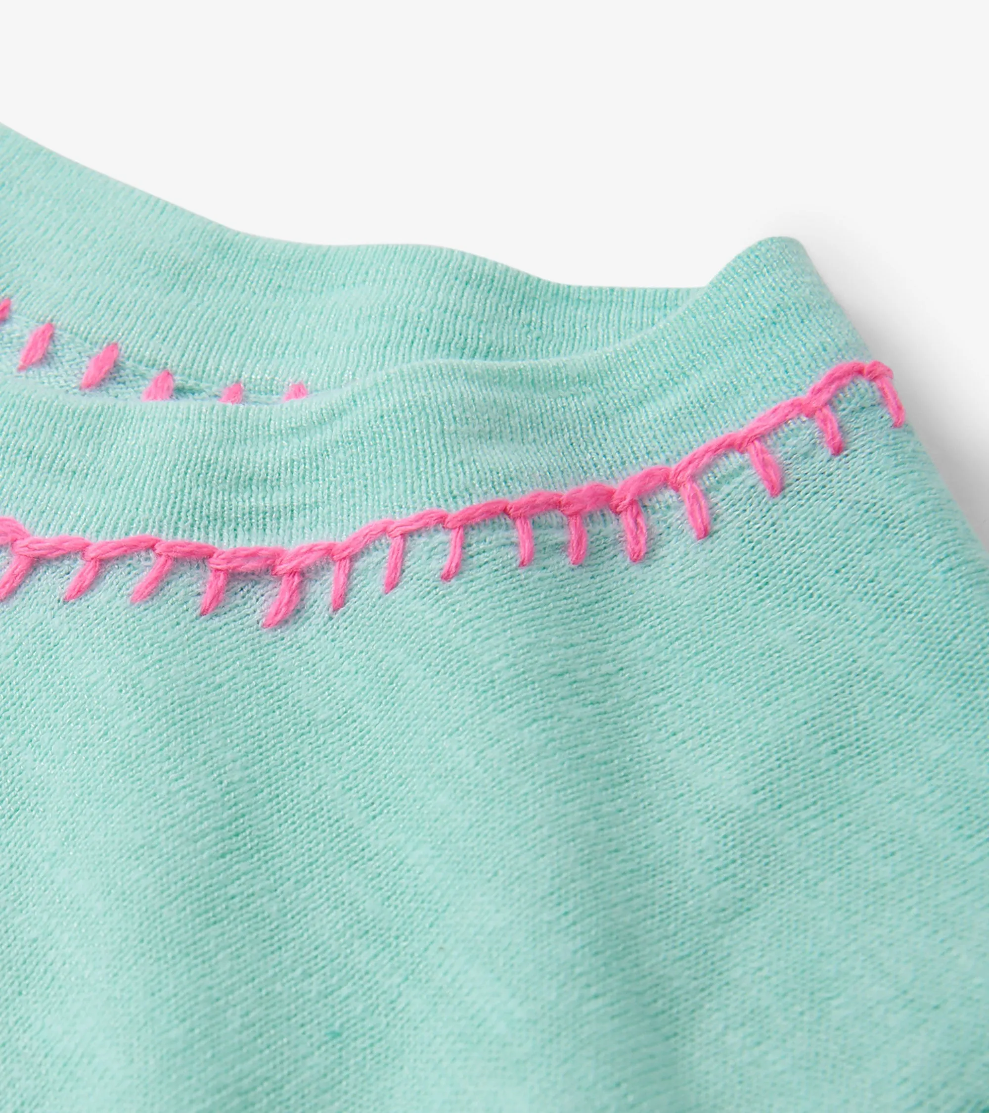 Simone Knit Tee - Ocean Dip Dye